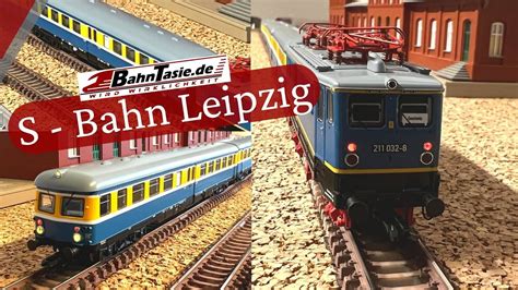 schöne Garnitur S Bahn Leipzig E211 Holzroller und Steuerwagen YouTube