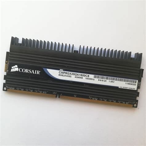 Игровая оперативная память Corsair Ddr3 4gb 1600mhz Pc3 12800u Cl8