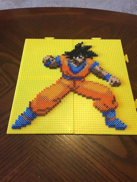 Goku Perler Bead Sprite By Jnjfranklin On Deviantart Bead Sprite Sexiz Pix