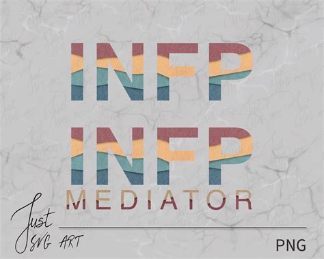 INFP Mediator PNG 16 Personalities Test Png 16 Etsy