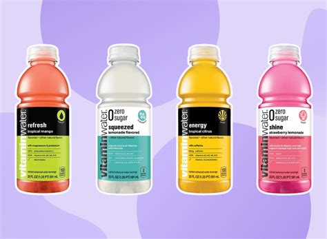 Is Vitamin Water Good For You We Asked A Dietitian