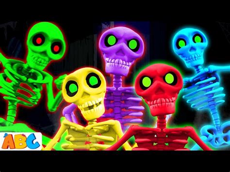 Five Spooky Skeletons Went Out One Scary Night More Halloween Songs