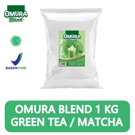 Bubuk Minuman Rasa Green Tea Matcha 1 KG Omura Blend Lazada Indonesia