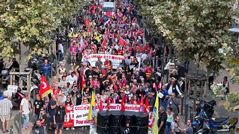 R Gion Direct Gr Ve Du Octobre Manifestants Selon L