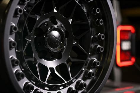 Black Rhino Alpha Wheels Matte Black With Gunmetal Lip Rims