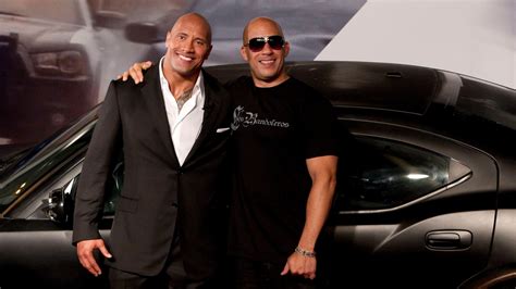 Dwayne Johnson & Vin Diesel End Their 'Fast and Furious' Feud