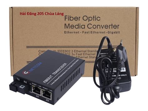 Bộ chuyển đổi quang điện Gnetcom 2 Cổng Ethernet gigabit I PN GNC