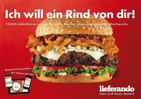 Kreativagentur Berlin Fhain Ideas Plakat Kampagne Lieferando Einfach