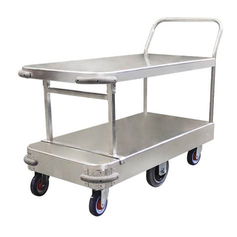 Wheel Wide Stock Twin Platform Trolley Single Handle Miranda