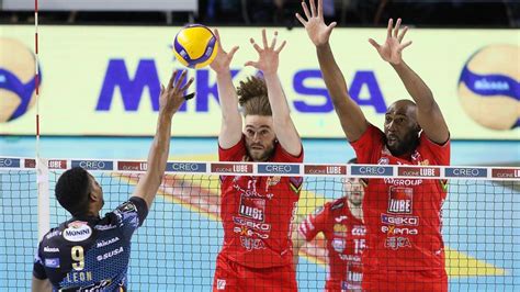 Volley Superlega Lube Civitanova Campione D Italia Ko Perugia Il