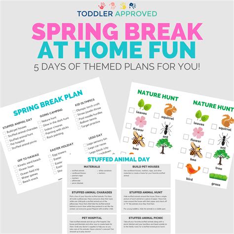 Spring Break Activities for Kids - Toddler Approved