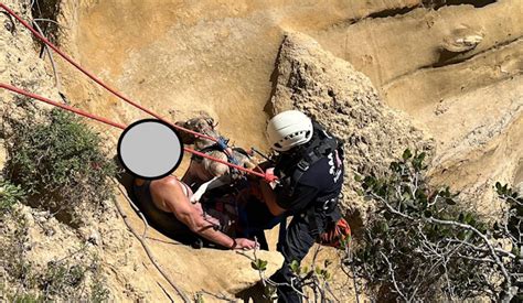 Man And Dog Saved In Daring Cliffside Rescue By San Diego Fire Rescue