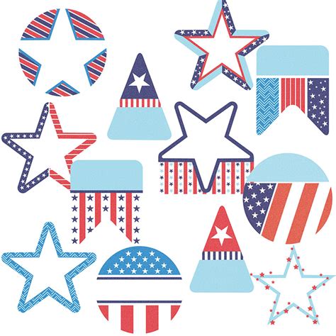 Stars And Stripes Cutout K 8 Cd 120220 Carson Dellosa