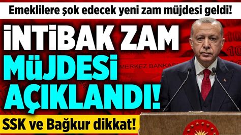 Emekli maaşlarına şok edecek intibak zammı duyurusu geldi emekli