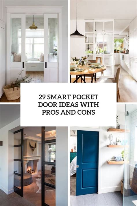 Smart Pocket Door Ideas With Pros And Cons Cover Interior Pocket