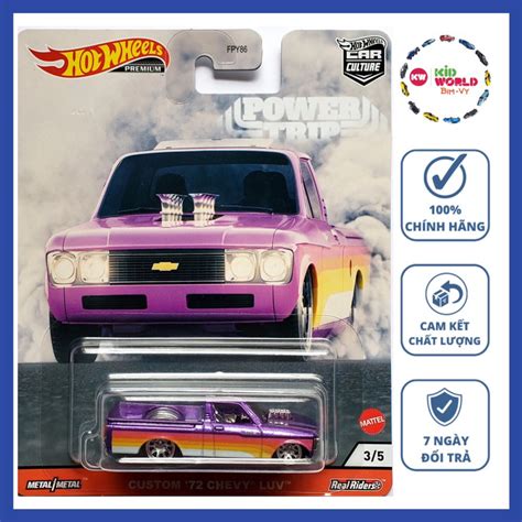 Xe M H Nh Hot Wheels Premium Car Culture Power Trip Series Custom Chevy Luv Gjr B Nh Cao