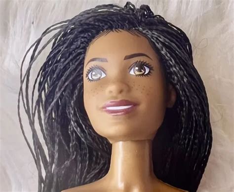 Nude Barbie Big City Dreams Brooklyn Roberts Aa Microbraid Hair Doll Picclick Au