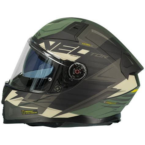 Ls Capacete Integral Ff Vector Ii Absolute Preto Motardinn