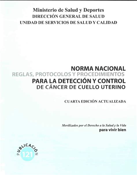 Solution Norma Nacional Reglas Protocolos Y Procedmientos Para La Det