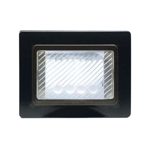 Plaque Tanche Autoportante Ave Avec Membrane Ip Couleur Noir Sp Gsl