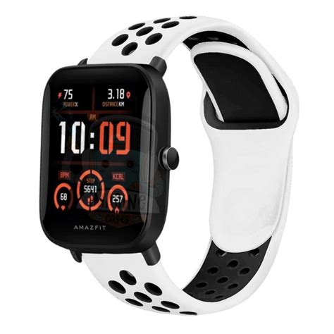 Pulseira De Silicone Furadinha Sport Para Amazfit Bip U Pro Imagine