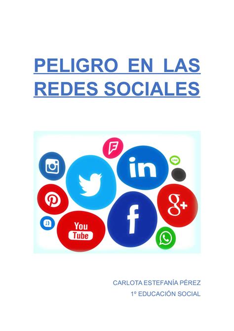 Calaméo Peligro En Las Redes Sociales