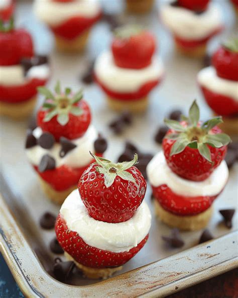 Strawberry Cheesecake Bites - Recipes, Tasks & Tools