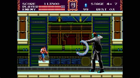 Talking Time S Castlevania Challenge Castlevania Bloodlines Genesis