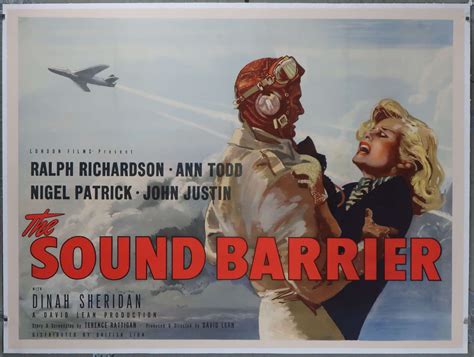 Sound Barrier Original Movie Poster Uk Quad X Simon Dwyer A