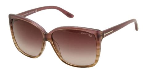 Tom Ford Ft0228 Lydia 83z Sunglasses In Purple Smartbuyglasses Usa