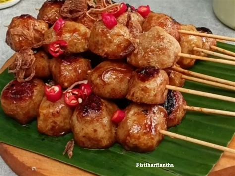 Resep Bakso Bakar Pedas Manis Dapur Umami