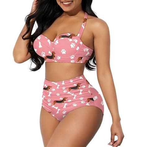 Renewold Lightweight Bikinis Sets For Women Size S Tummy Control Swimsuit Quick Dry Bikini