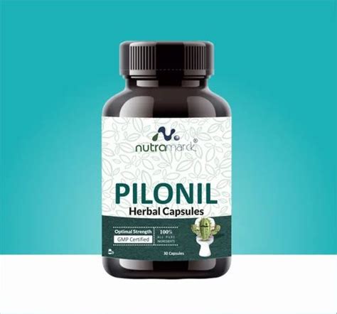 Pilonil Herbal Capsules For Bloody Piles At Rs Bottle In