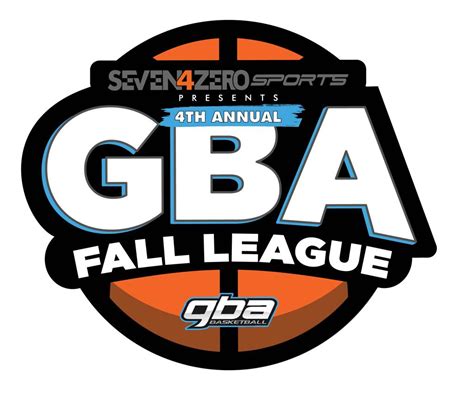 2024 4th Annual GBA Fall Basketball League