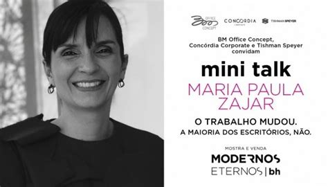 ME BH 19 Mini Talk Maria Paula Zajar Em Belo Horizonte 2024 Sympla