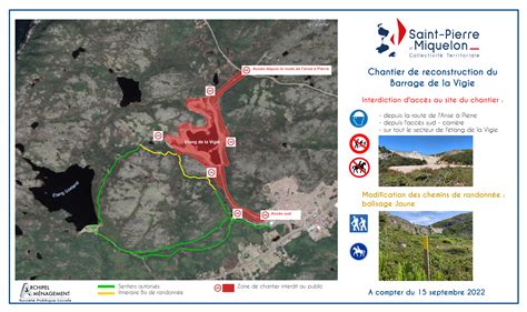 Chantier de reconstruction de la Vigie Communiqués 2022 Communiqués