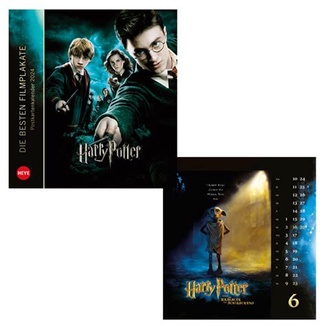 Postkartenkalender Harry Potter Filmplakate