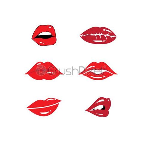 Lips Background Stock Vector 3477733 Crushpixel