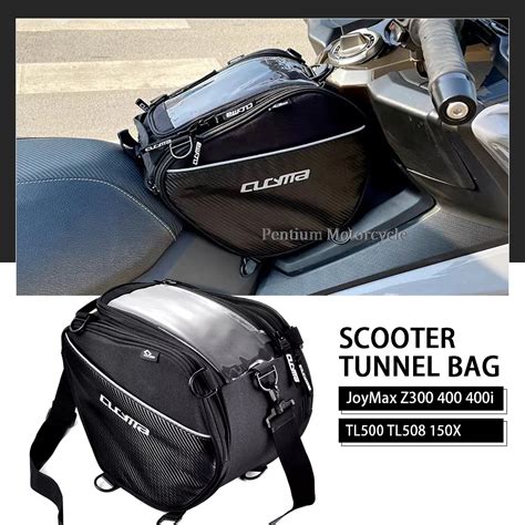 JoyMax CRUiSYM XMAXSYM 300 Z300 Motorcycle Scooter Tunnel Seat Bag For