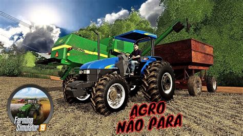 John Deere Na Colheita Da Soja L Agron Polis L Farming Simulator