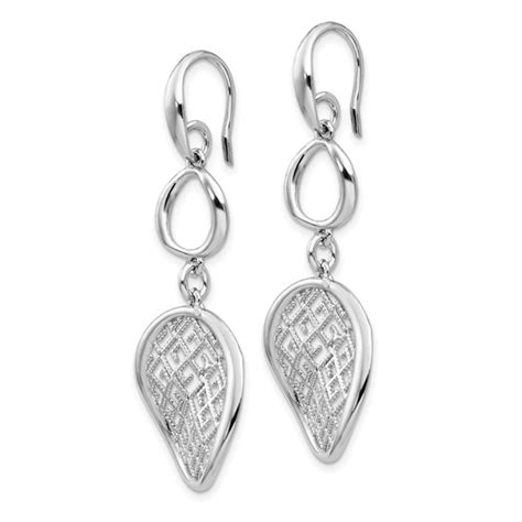 Buy Sterling Silver Rp Filigree Dangle Earrings 56 7 Mm Apmex