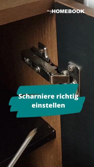 Scharniere bei schiefen Schranktüren richtig einstellen Hinges 5