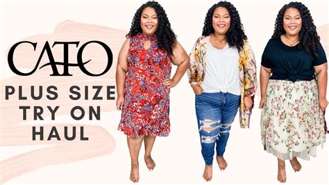 CATO FASHIONS PLUS SIZE TRY ON HAUL PLUS SIZE TRY ON HAUL 2020 YouTube