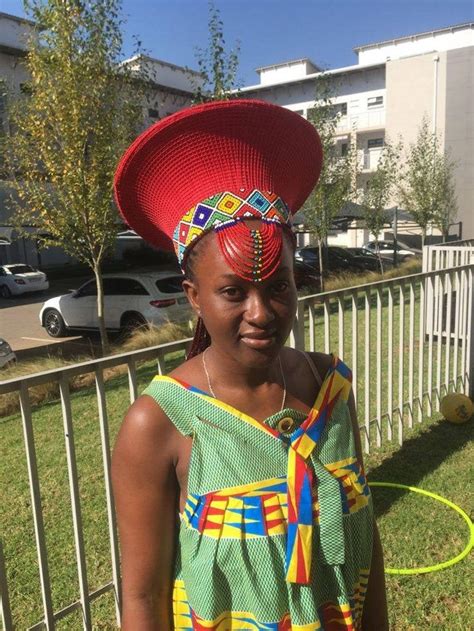 Zulu Hat With Beads Zulu Beaded Hat Isicholo Bucket Hat South African