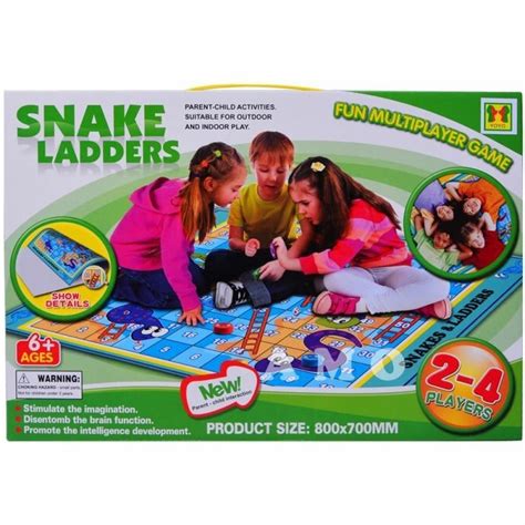 Jual Mainan Ular Tangga Jumbo Karpet Anak Keluarga Snakes And Ladders