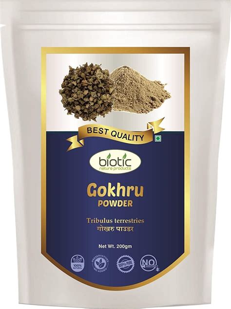 Amazon Metrol Natural Gokhru Powder Tribulus Terrestris