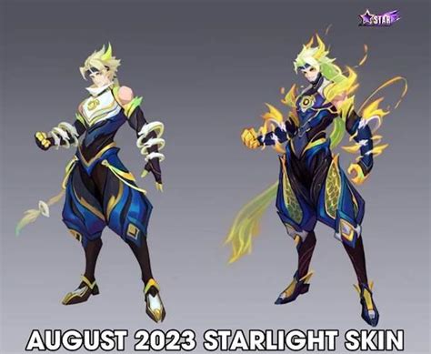 Bocoran Skin Starlight MLBB Agustus 2023 Mobile Legends ML Gemskul