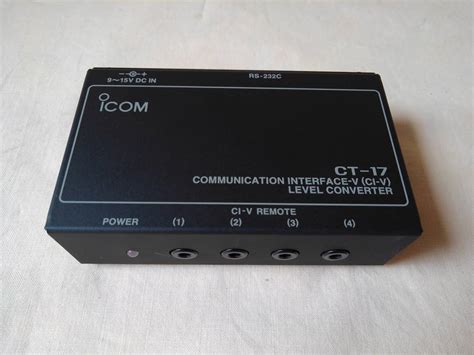 品 ICOM CT 17 CI V LEVEL CONVERTER 無線機コントロールインターフェース アイコム製無線機専用 アクセサリ