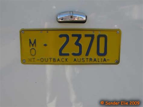 €uroplates License Plates Oceania Australia Northern Territory