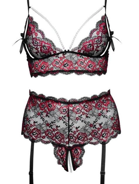 Cottelli Jarretel Lingerie Set Grote Maten Cocolamar Be